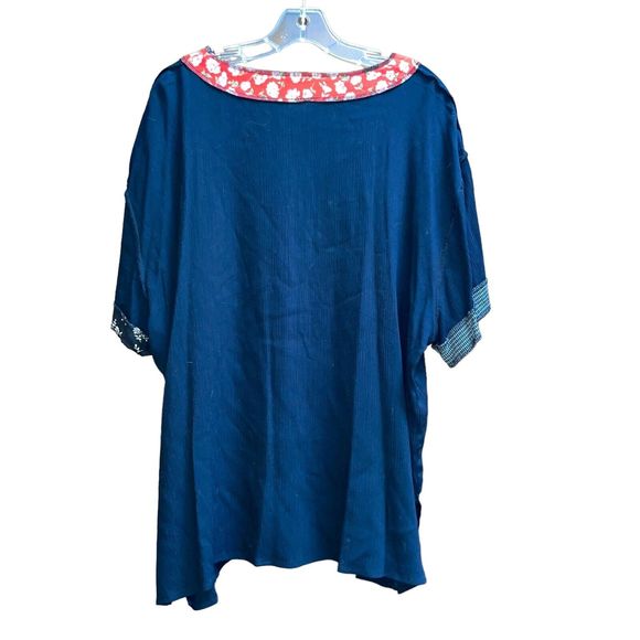 Fern Bratten 18 Two Pc Artsy Lagenlook Painted Tunic and Shirt Art to Wear - Picture 5 of 11